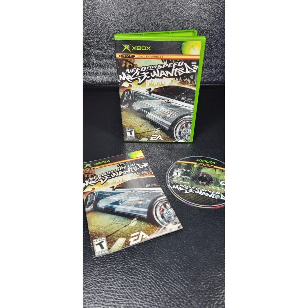 Need for Speed Most Wanted Xbox Original 2005 Complete CIB Tested with Manual